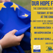 Our hope for Europe: Conference on the Future of Europe