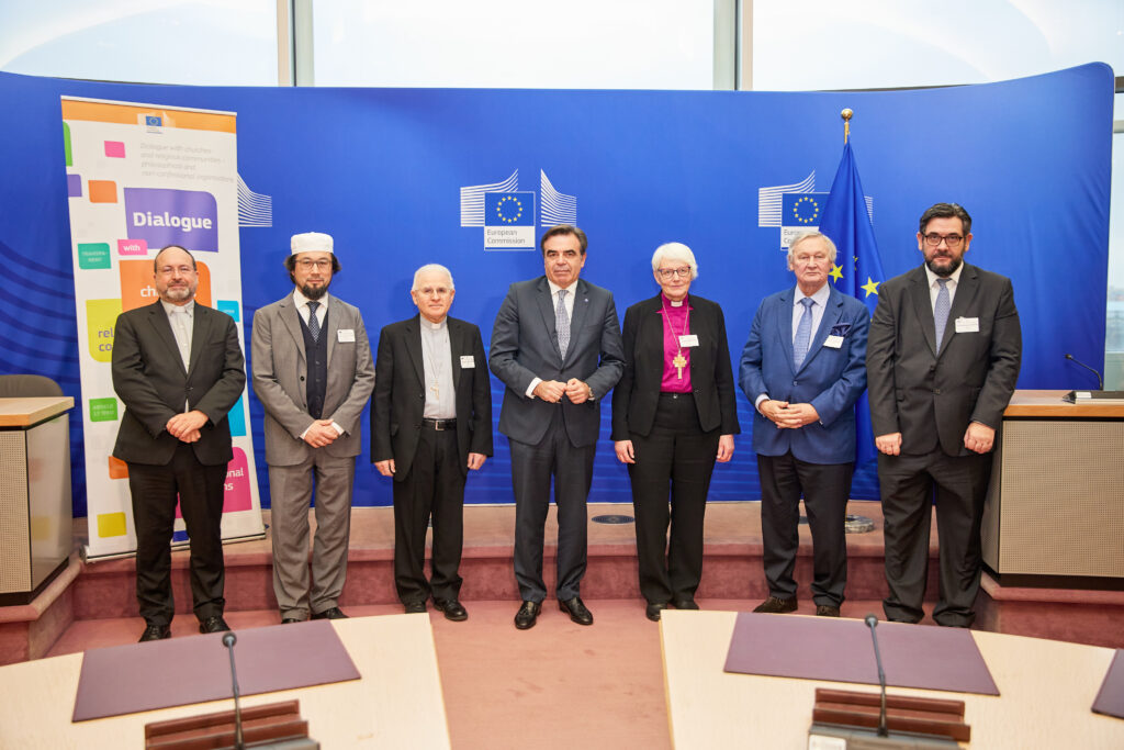 Participation de Margaritis Schinas, vice-prsident de la Commission europenne,  la rencontre de haut niveau avec des chefs religieux