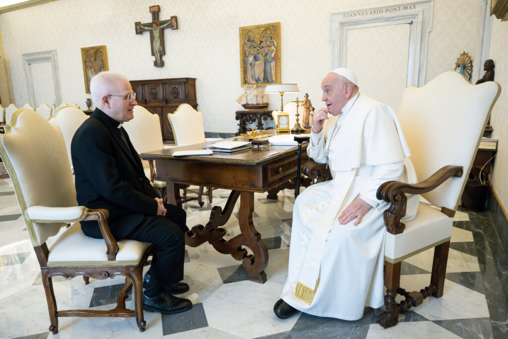COMECE President Crociata and Pope Francis