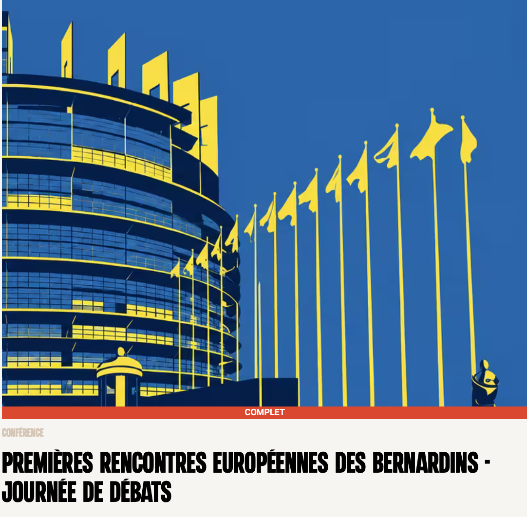 conference-premières-rencontres- européennes-des-Bernardins
